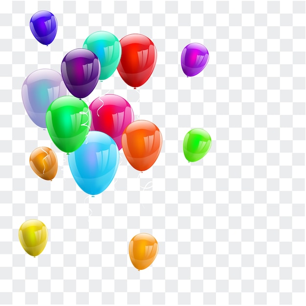 globos de colores
