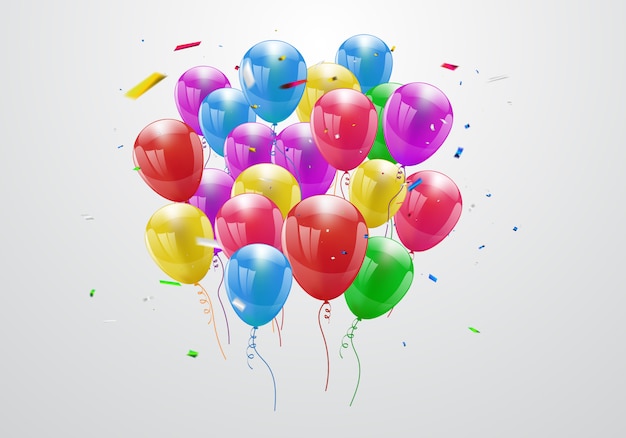 Globos de feliz cumpleaños