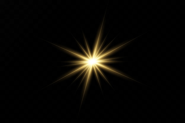 Glowing light illustration