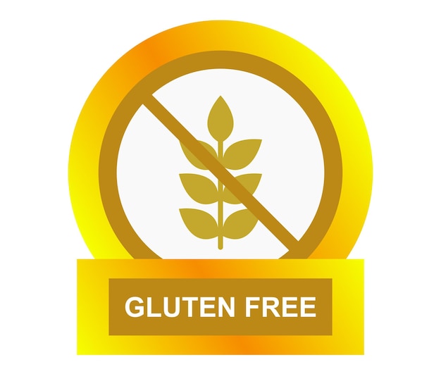 Vector sin gluten