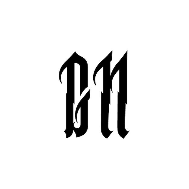 GN monograma logotipo diseño carta texto nombre símbolo monocromo logotipo alfabeto carácter simple logotipo