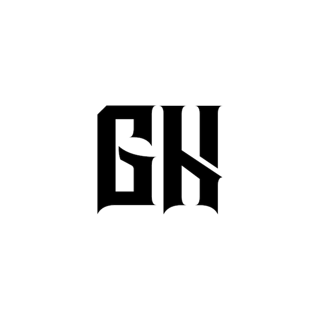 GN monograma logotipo diseño carta texto nombre símbolo monocromo logotipo alfabeto carácter simple logotipo