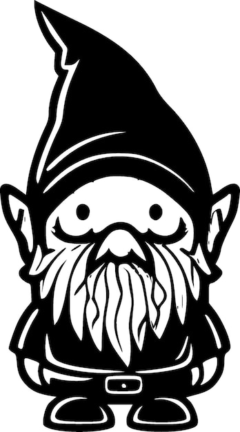 Gnomes logotipo vectorial de alta calidad ilustración vectorial ideal para gráficos de camisetas