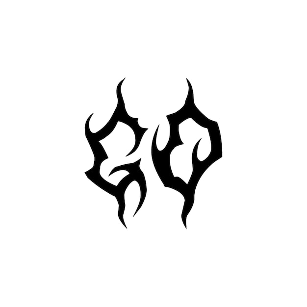 GO monograma logo diseño carta texto nombre símbolo monocromo logotipo alfabeto carácter simple logo