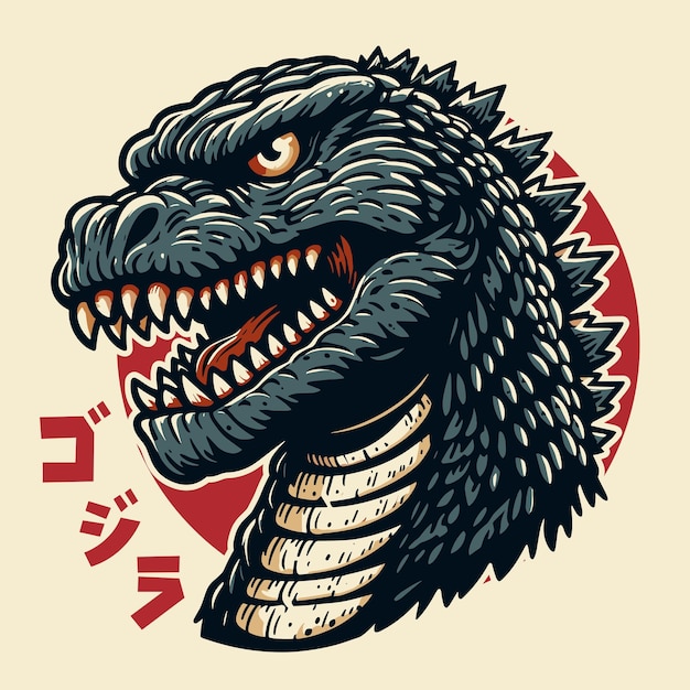 Godzilla, el rey de los monstruos Ilustración