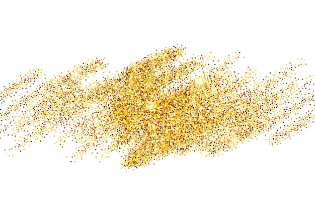 Gold glitter sparkles brillante confeti antecedentes