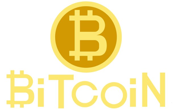 Golden bitcoin moneda digital tecnología de dinero digital futurista concepto de red mundial