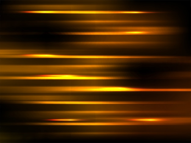 Golden blured efecto de movimiento, fondo abstracto.