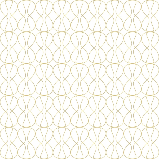 Golden_curvy_shapes_pattern_on_white_background.