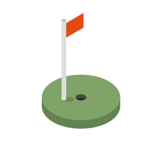 golf isométrico