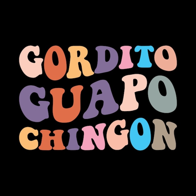 Gordito Guapo Chingon (en inglés)