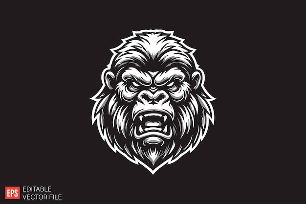 Gorila Head Logo