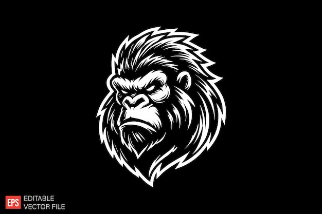 Gorila Head Logo