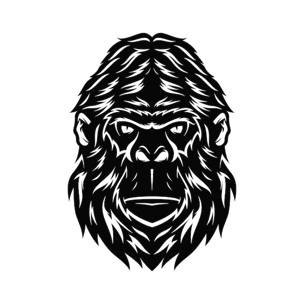 Gorila Head Logo
