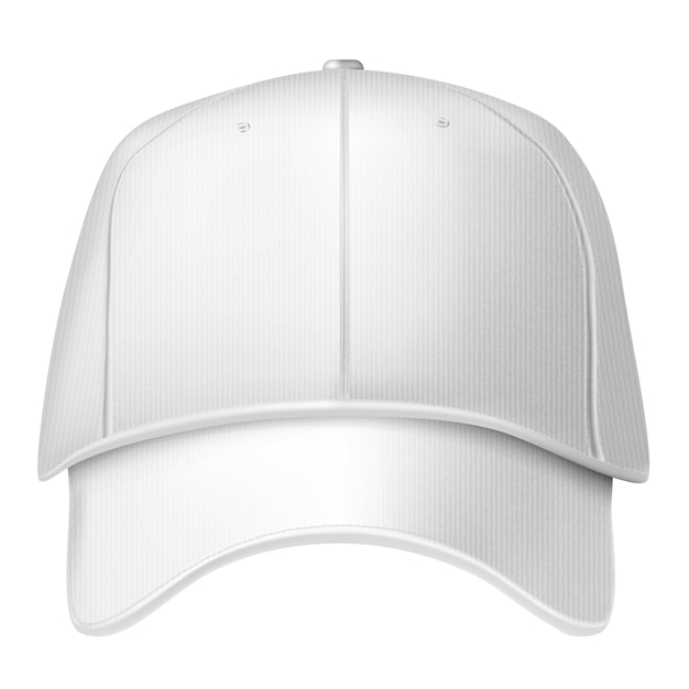 Gorra de béisbol aislado sobre fondo blanco.