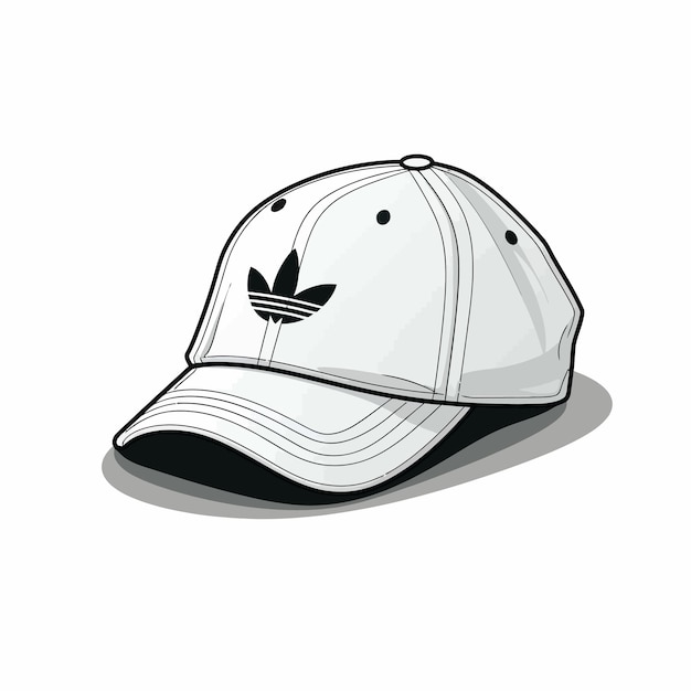 Vector el gorro de adidas.