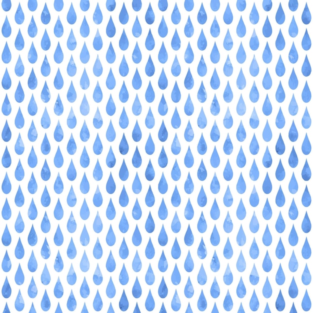 gotas de agua azules en un fondo transparente ilustración de arte vectorial