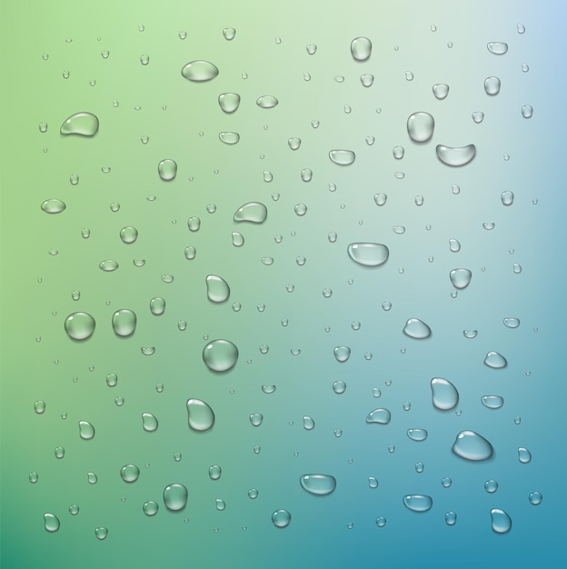 Gotas de agua realistas