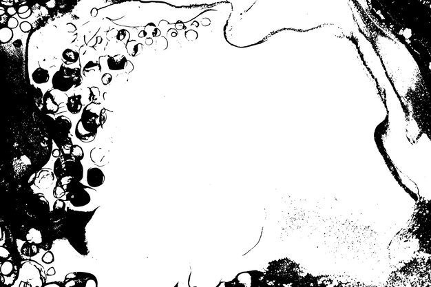 Gotas de tinta vector textura grunge derramado fondo acuarela copyspace