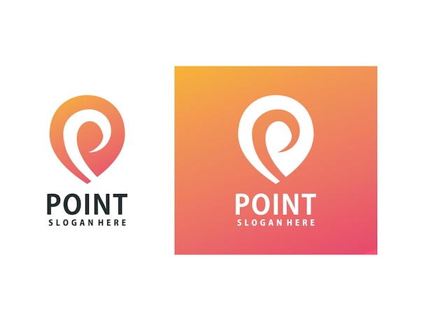 gps, plantilla de diseño de logotipo de ubicación compartida de señal