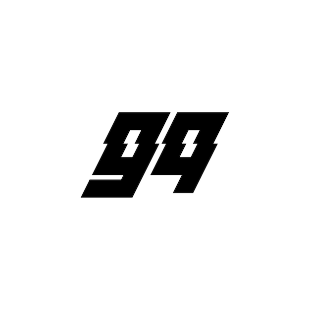 GQ monograma logotipo diseño carta texto nombre símbolo monocromo logotipo alfabeto carácter simple logotipo
