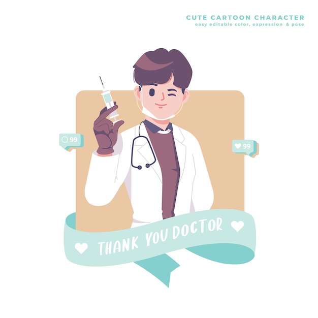 Gracias, doctor. Es un personaje de dibujos animados.