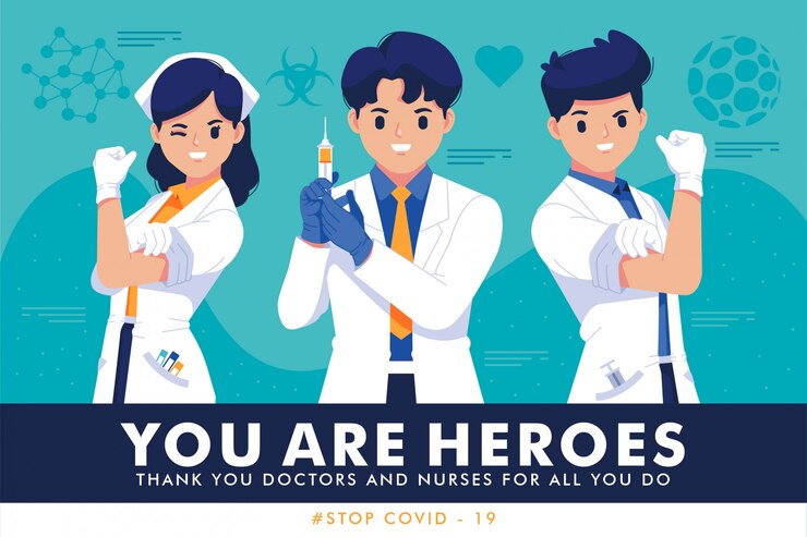 Gracias doctores y enfermeras