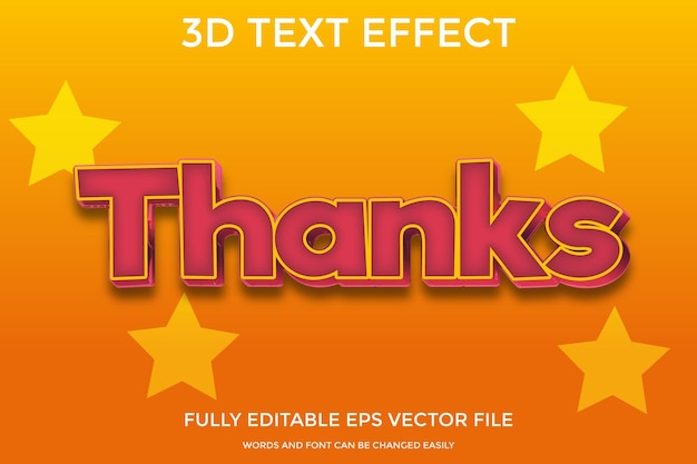 Gracias efecto de texto con 3d.