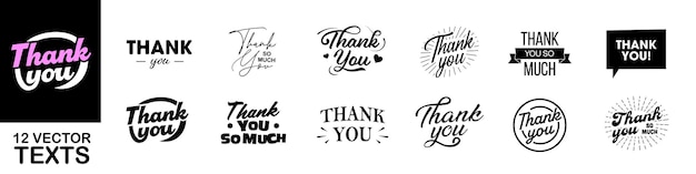Gracias por el mensaje Gracias por el conjunto de letras
