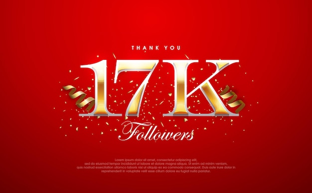 Gracias seguidores 17k gracias por seguidores