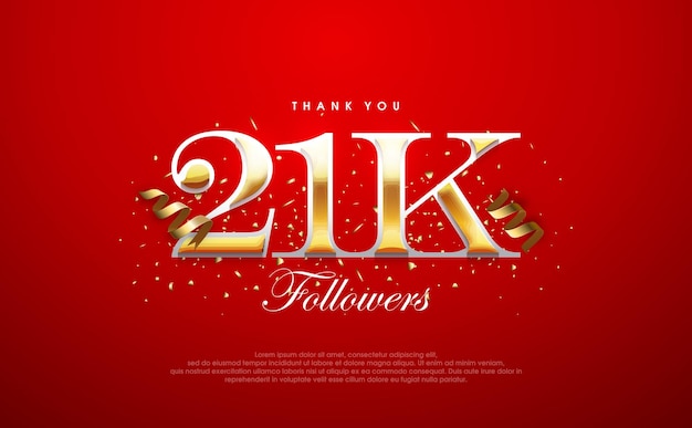 Gracias seguidores 21k gracias por seguidores