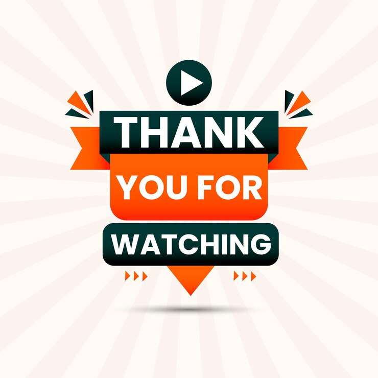 gracias por ver el vector de banner de video