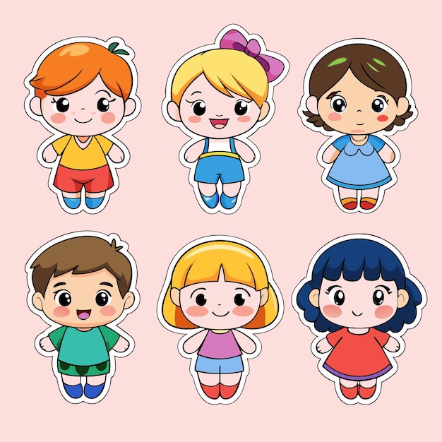 graciosas pegatinas