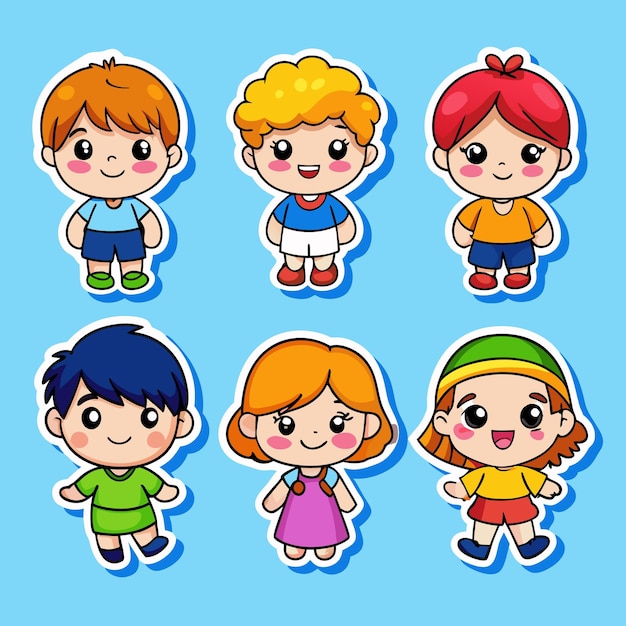 graciosas pegatinas