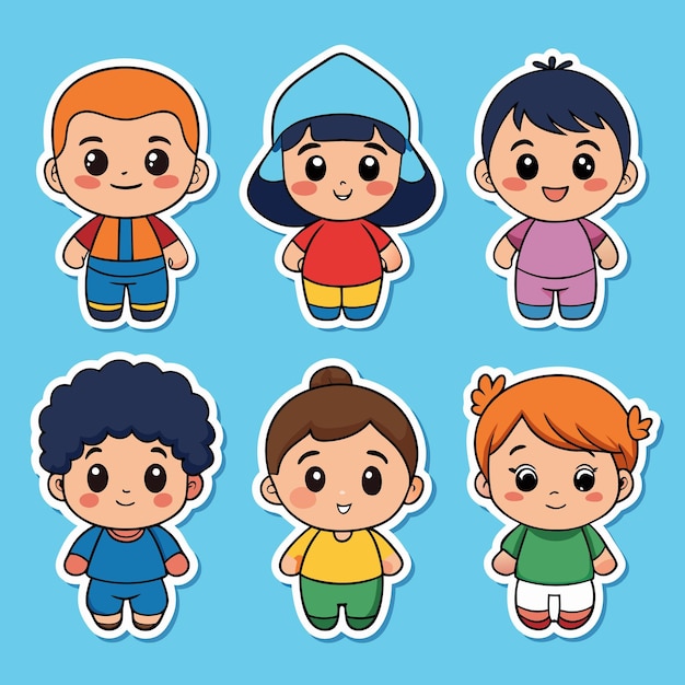 graciosas pegatinas