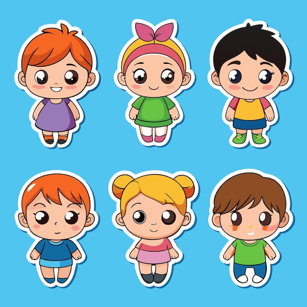 graciosas pegatinas