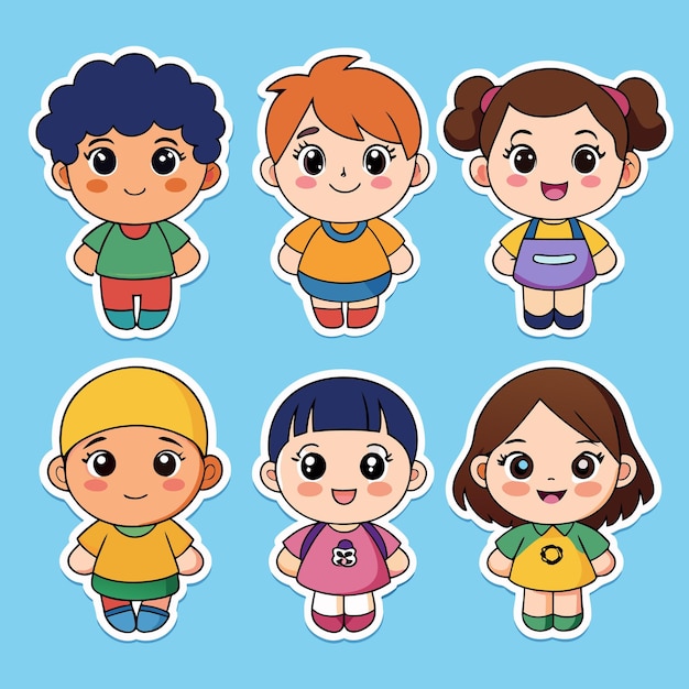 graciosas pegatinas