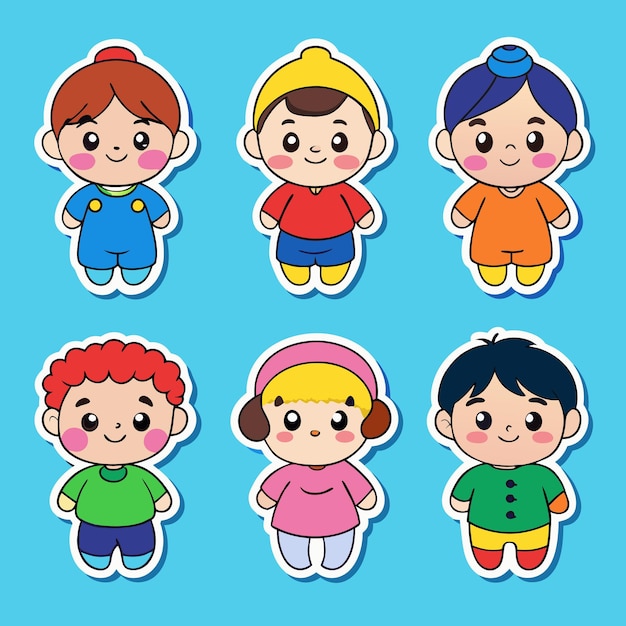 graciosas pegatinas