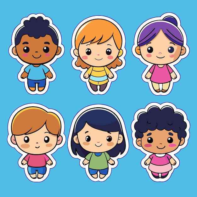 graciosas pegatinas