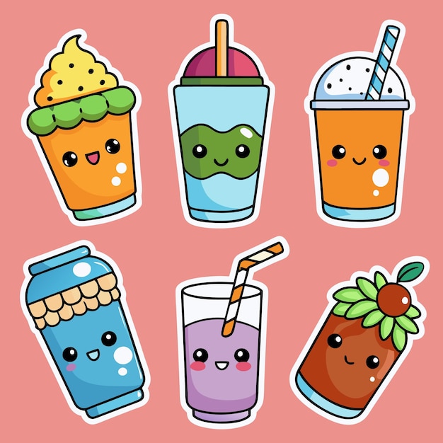 graciosas pegatinas
