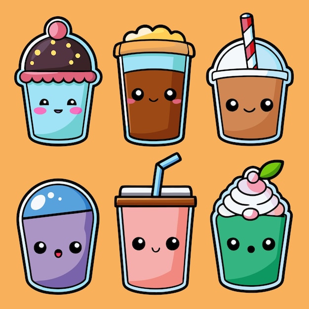 graciosas pegatinas