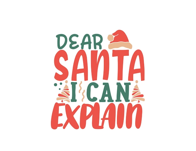 Gracioso Feliz Navidad y Fiestas Diseño vectorial de letras dibujadas a mano