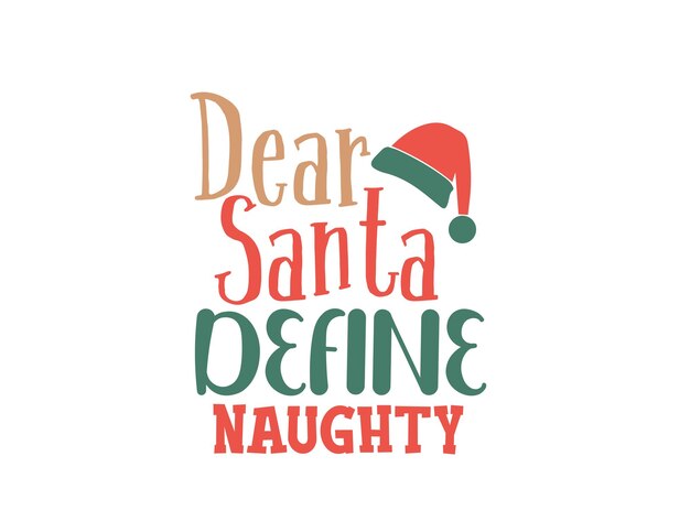 Gracioso Feliz Navidad y Fiestas Diseño vectorial de letras dibujadas a mano