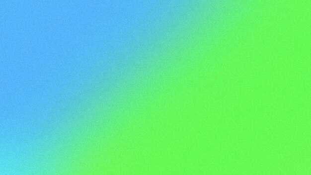 Gradación azul-verde abstracta fondo borroso transición de color suave con ruido de grano textura de grano