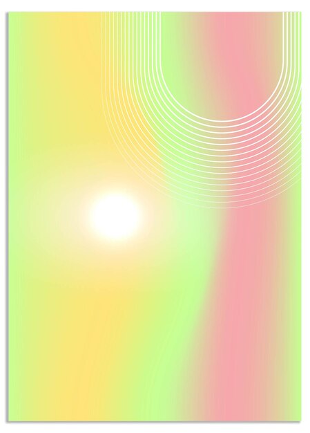 Gradiente abstracto Conjunto de vectores de plantillas de fondo de cubierta líquida