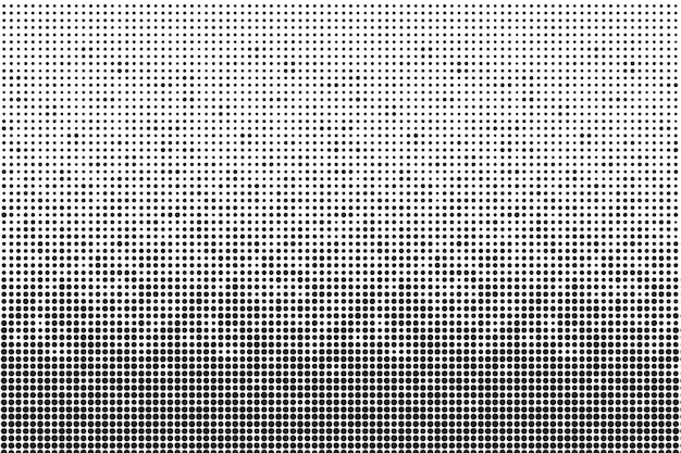 Gradiente abstracto puntos de medio tono fondo plantilla de arte pop textura ilustración vectorial