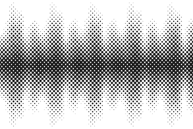 Gradiente abstracto puntos de medio tono fondo plantilla de arte pop textura ilustración vectorial
