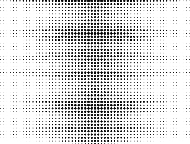 Gradiente abstracto puntos de medio tono fondo plantilla de arte pop textura ilustración vectorial