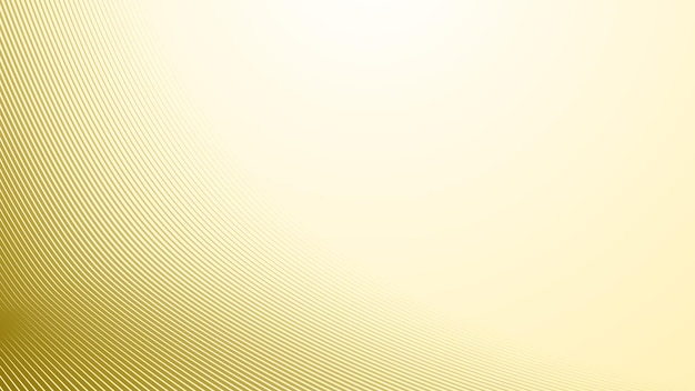 Gradiente amarillo con fondo abstracto de línea curva para el fondo