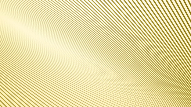 Gradiente amarillo con fondo abstracto de línea curva para el fondo